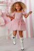 Zoe Pink Tiered Tulle Dress – Pretty in Pink Perfection 12M-14